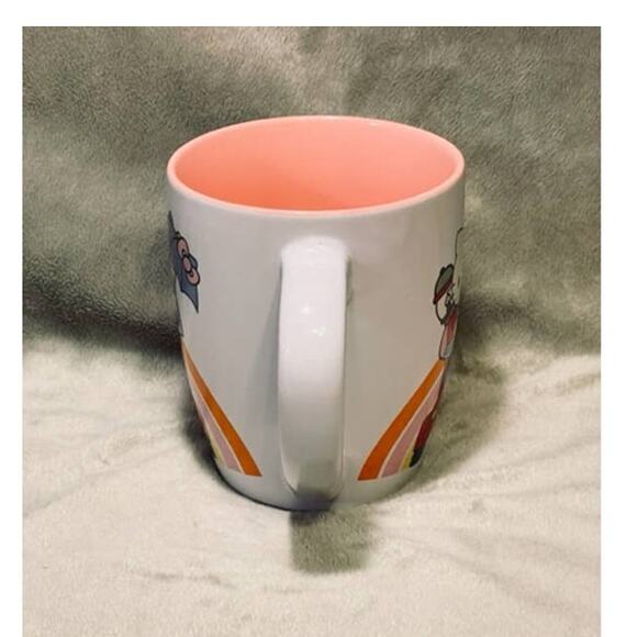 Hello Kitty Rainbows & Travels Ex-Large 25oz Ceramic Mug- NEW - Picture 4 of 6
